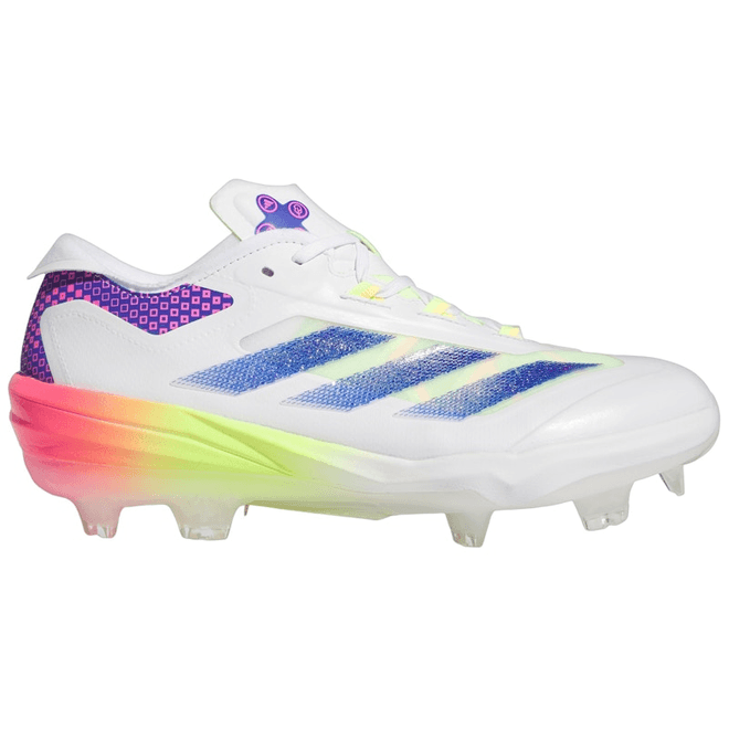 adidas Adizero Impact TPU Warp Speed Cloud White Lucid Blue Lucid Pink