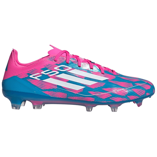 adidas F50 Pro FG Solar Blue Cloud White Solar Pink