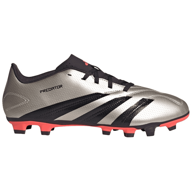 adidas Predator Club Multi-Ground Platinum Metallic Aurora Black Turbo