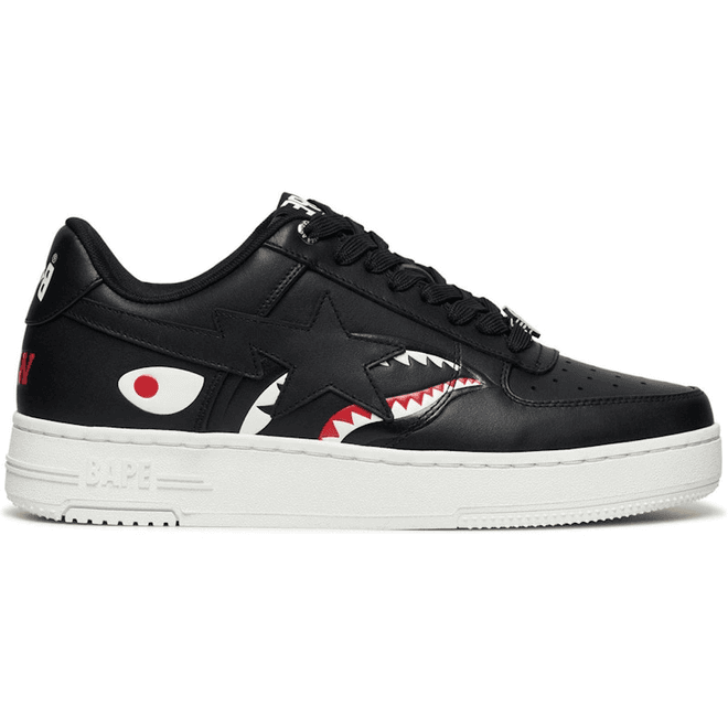 A Bathing Ape Bape Sta Low Shark Pack Black