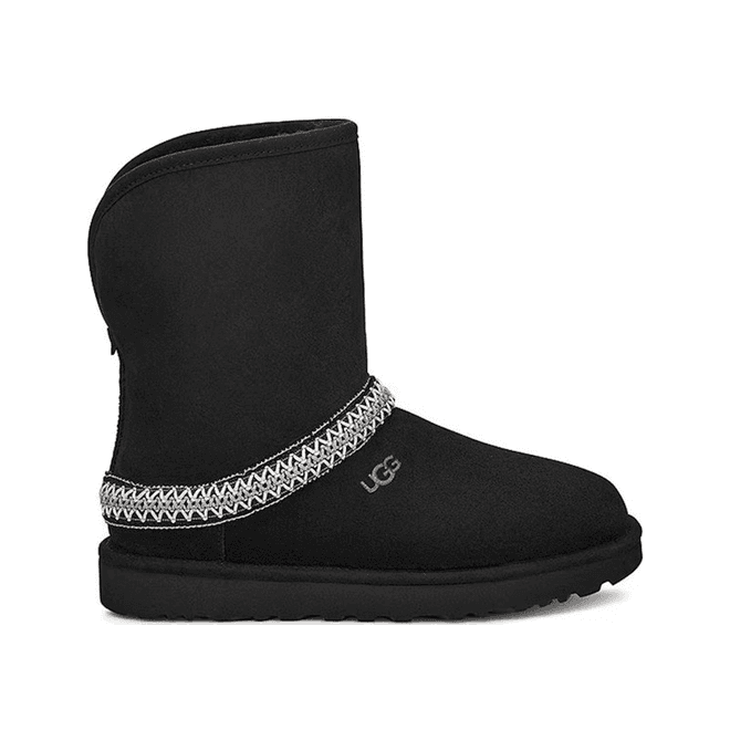 UGG® Classic Short Crescent Boot Women Black