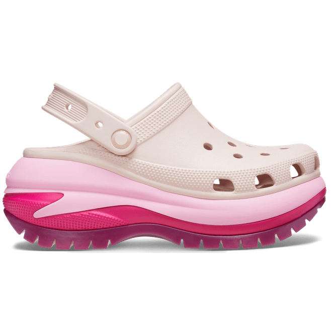 Crocs Unisex Mega Crush Matte Clogs Quartz / Multi 