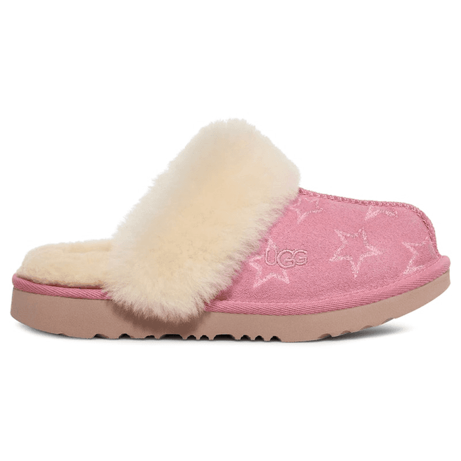 UGG Cozy II Iridescent Stars Slipper Dusty Orchid Pink Iridescent (Kids)