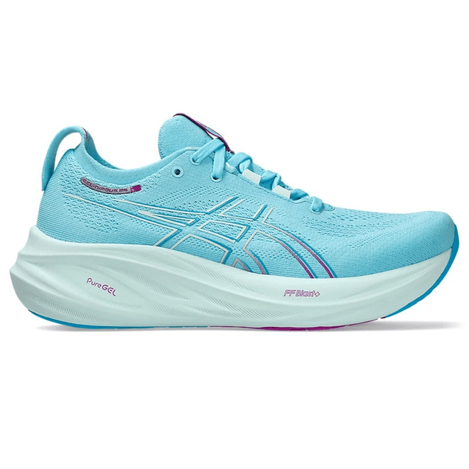 ASICS Gel-Nimbus 26 Bright Cyan Bold Magenta (Women's)