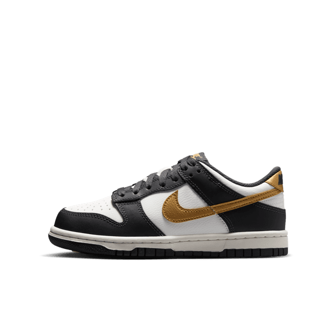 Nike Dunk Low GS 'Anthracite & Metallic Gold'