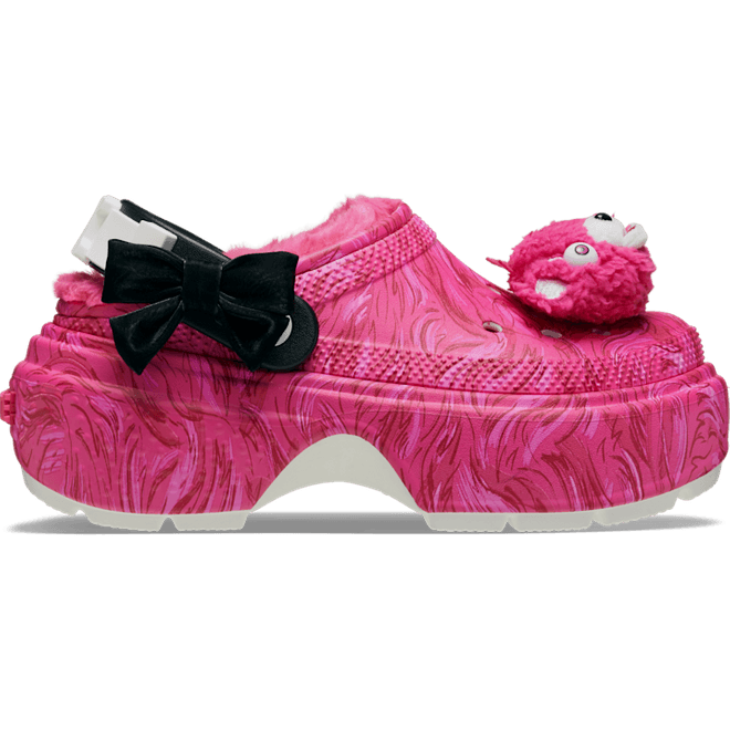 Crocs Fortnite X Stomp Lined Cuddle Team Leader Clogs Pink Multi 