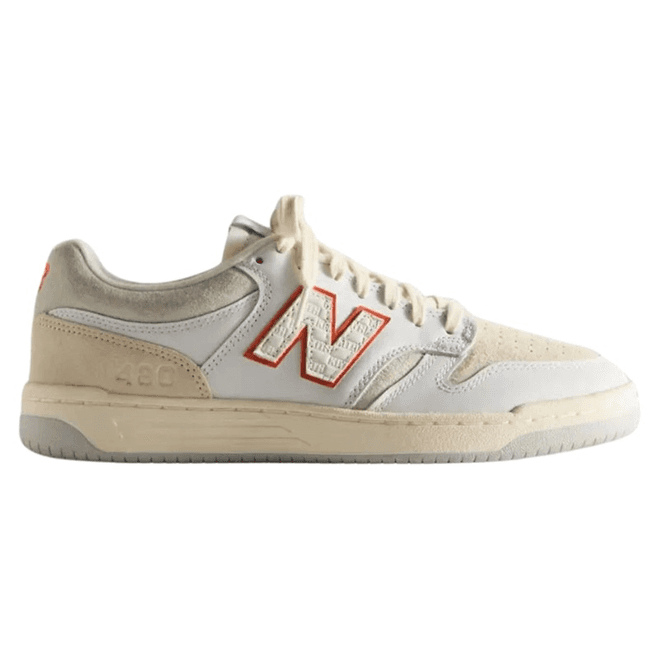 New Balance Numeric 480 Kith Madison Square Garden White Orange