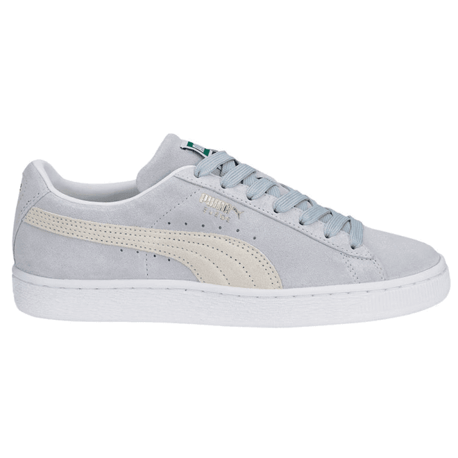 Puma Suede Classic XXI Platinum Gray Pristine Puma White (Women's)