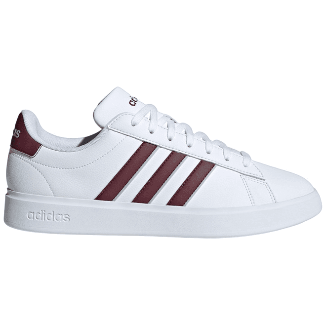 adidas Grand Court Cloud White Shadow Red Grey Two