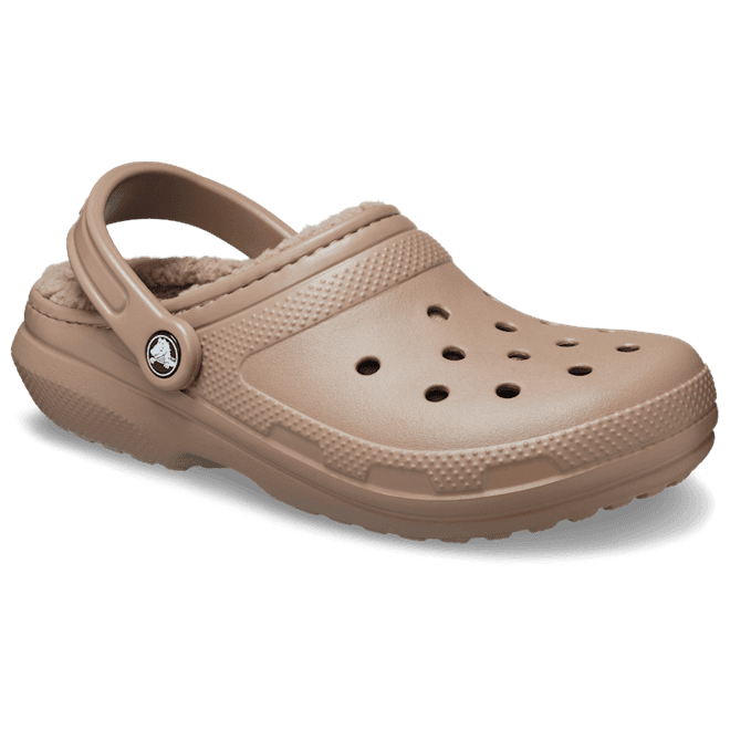 Crocs Classic Lined Clogs Latte 