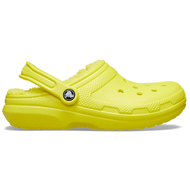 Crocs Classic Lined Clogs Cyber Yellow 