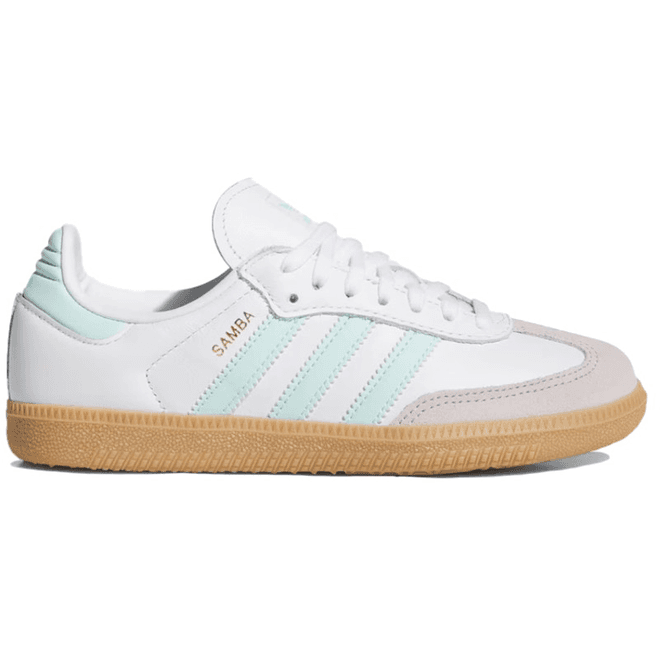 adidas Originals Samba OG J ftwr white/semi flash aqua/gum3