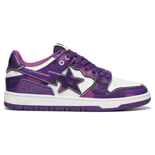 A Bathing Ape Bape SK8 Sta #1 M2 Purple Camo