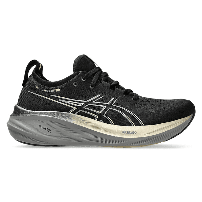 ASICS Gel-Nimbus 26 Platinum Black Champagne