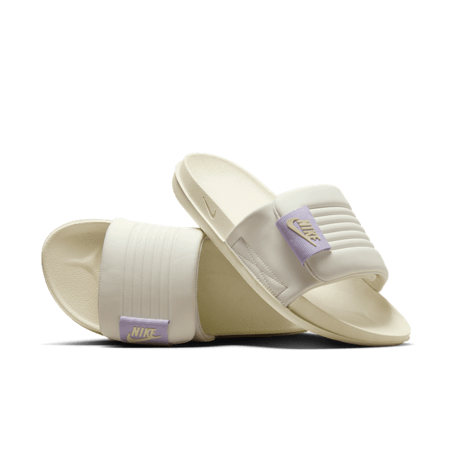 Nike Offcourt Adjust Slide Sea Glass Barely Grape Alabaster (Women's)