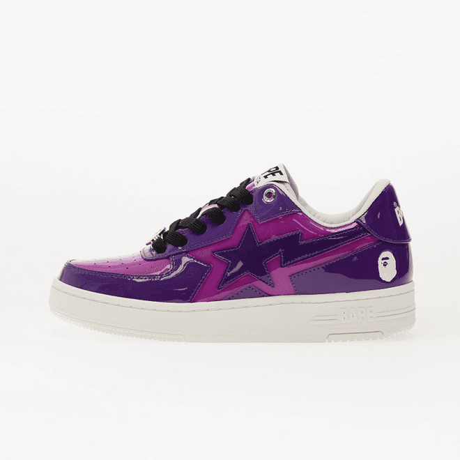 A BATHING APE Bape Sta Icon L Purple 