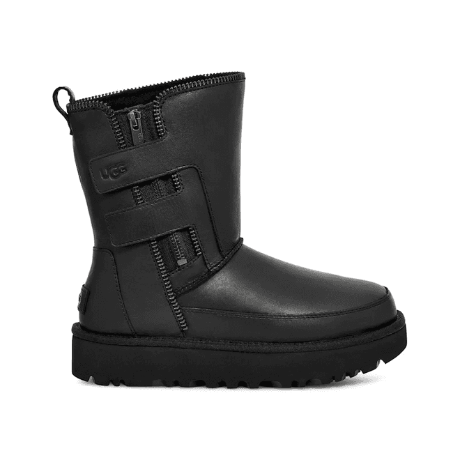 UGG Classic Short Moto Boot Black (Women's)