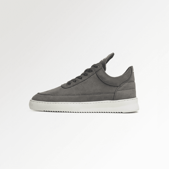 Filling Pieces Low Top Ripple Nubuck Dark Grey