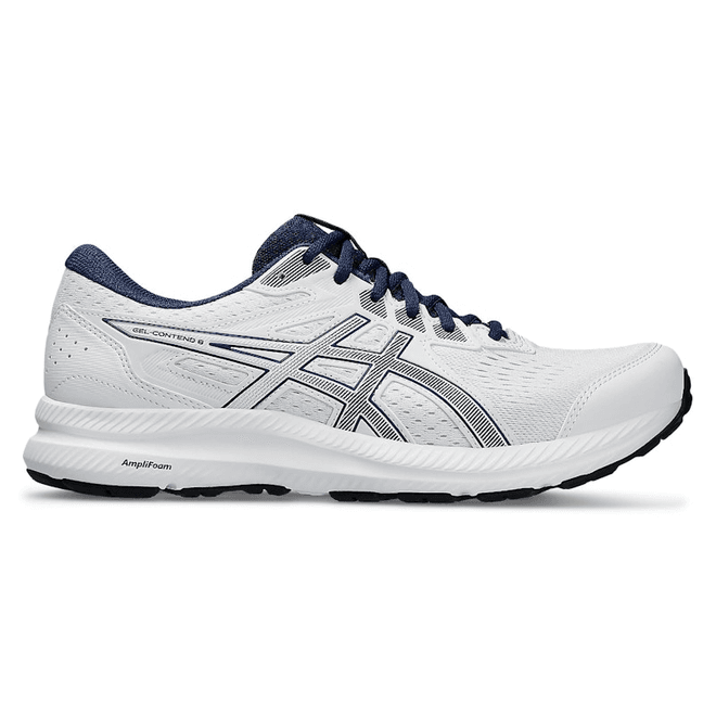 ASICS Gel-Contend 8 White Blue Expanse