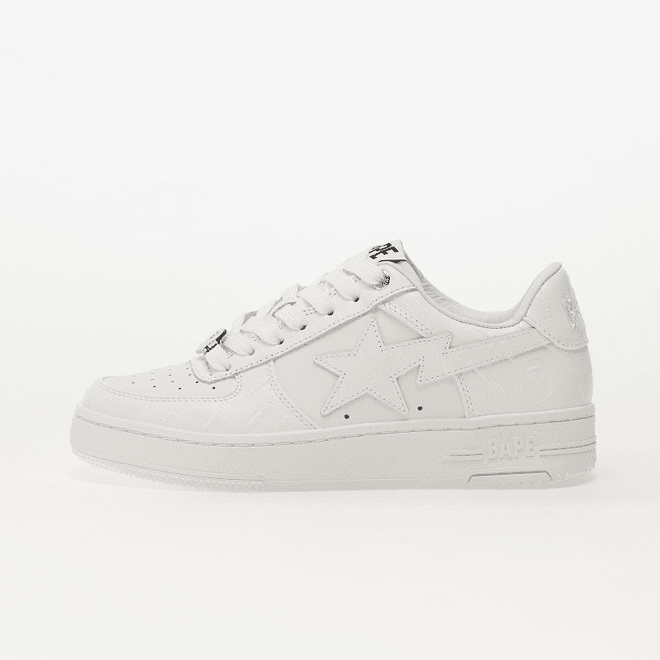 A BATHING APE Bape Sta 3 L White 