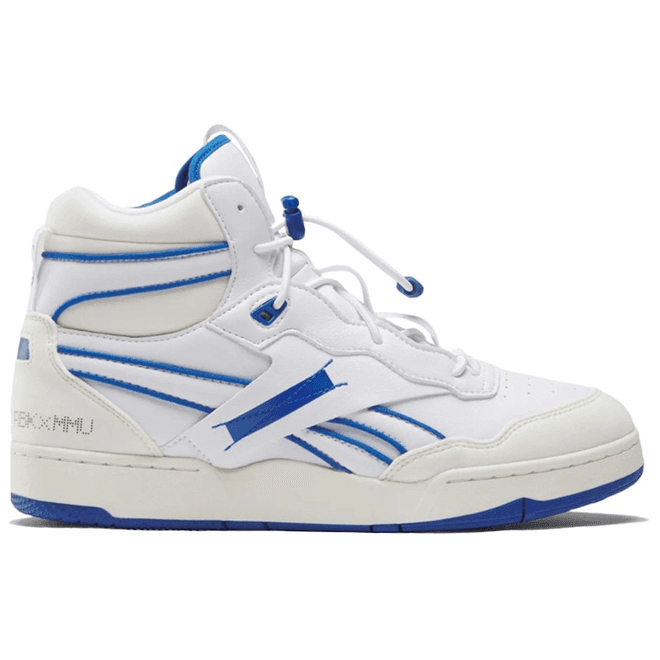 Reebok BB 4000 II Mid Vegan Milk Makeup White Vector Blue