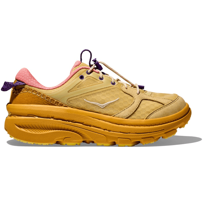 Hoka One One Bondi B3LS Flaxseed Varsity Yellow