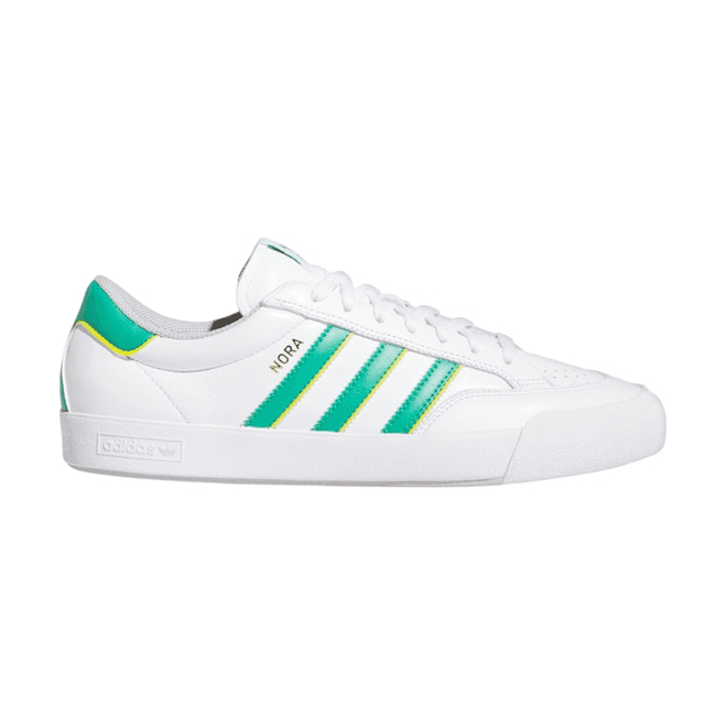 adidas Nora Cloud White Court Green Yellow