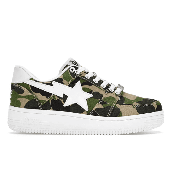 A Bathing Ape Bape Sta Low ABC Camo 20th Anniversary Green