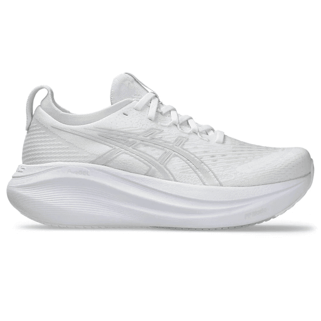 ASICS Gel-Nimbus 27 White Glacier Grey (Women's)