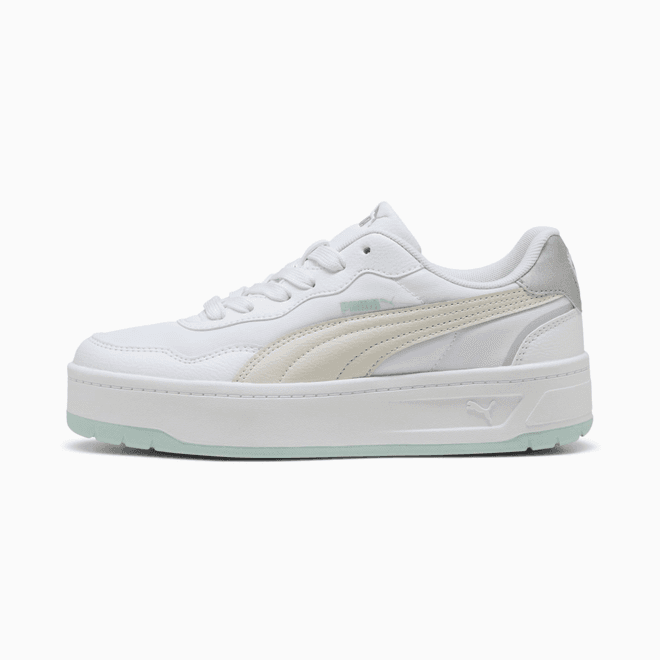 Puma Court Lally Skye Aqua Metallics 