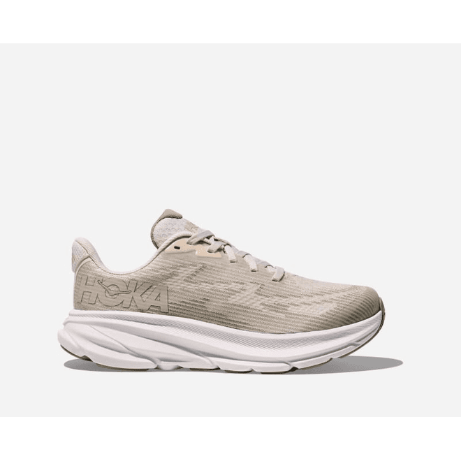 HOKA Kid's Clifton 9 Road Running  Stucco