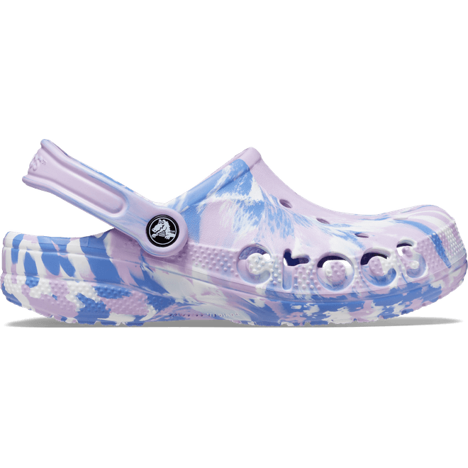 Crocs Baya Marbled Clogs Lavender