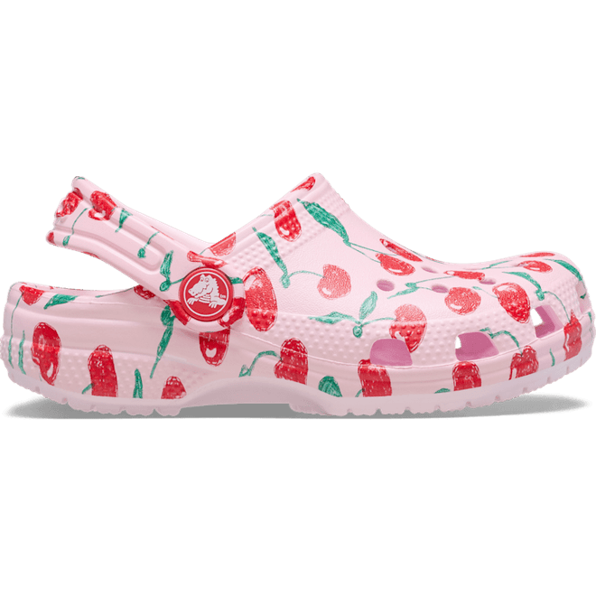 Crocs Kids Classic Fresh Fruits Clogs Pink Milk 