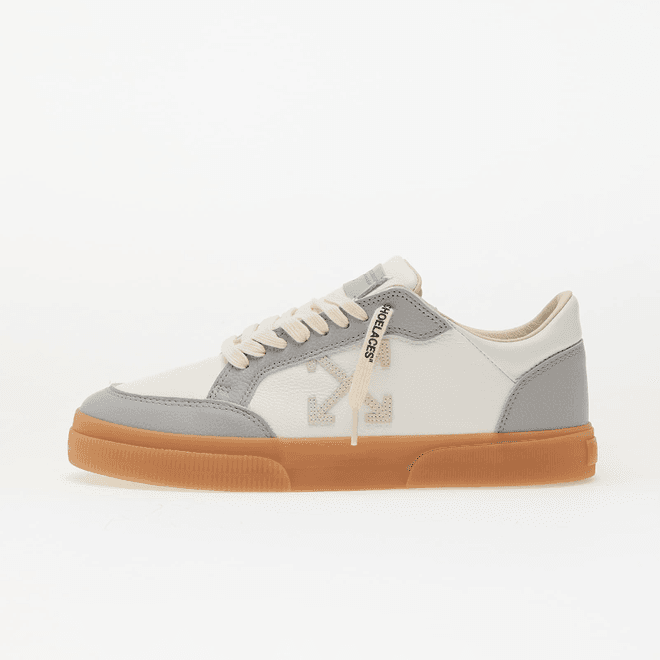 Off-White New Low Vulcanized Leather White Light 