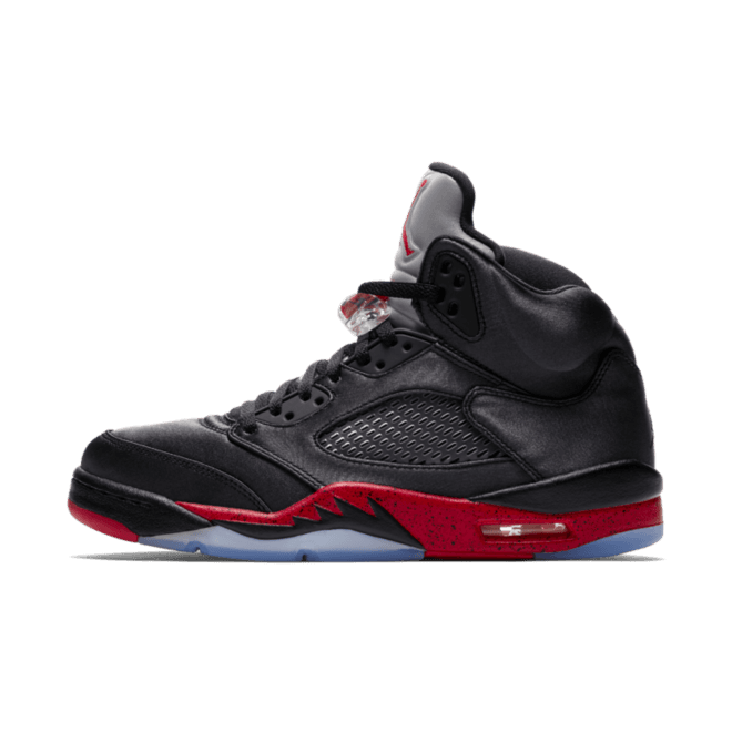 Air Jordan 5 Satin 'Black & Red'