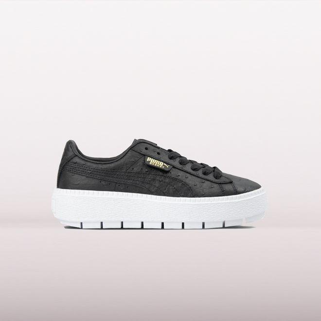 Puma Platform Trace Ostrich Black Wmns