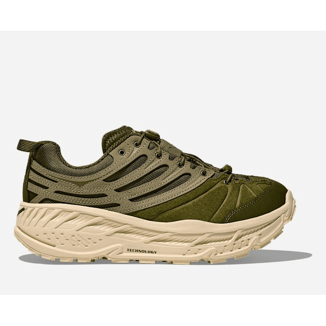 HOKA Elite Terrain System Stinson EVOÂ OG Moss Green