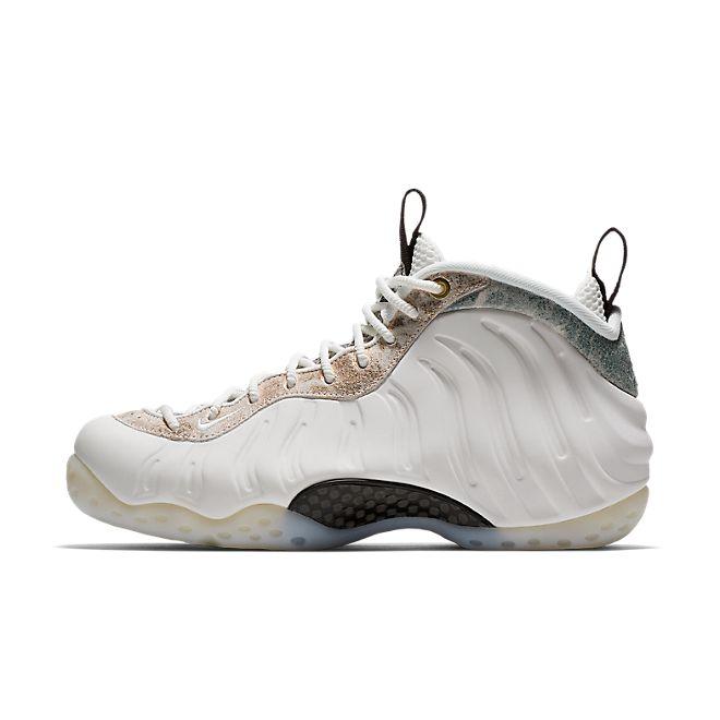 Nike Wmns Air Foamposite One (Summit White / Summit White - Oil Grey)