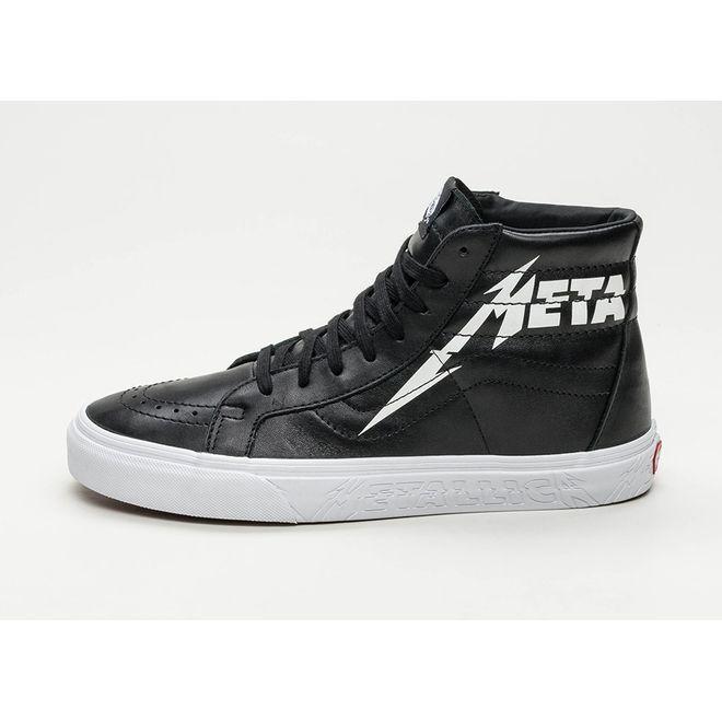 Vans x Metallica Sk8-Hi Reissue (Black / True White)