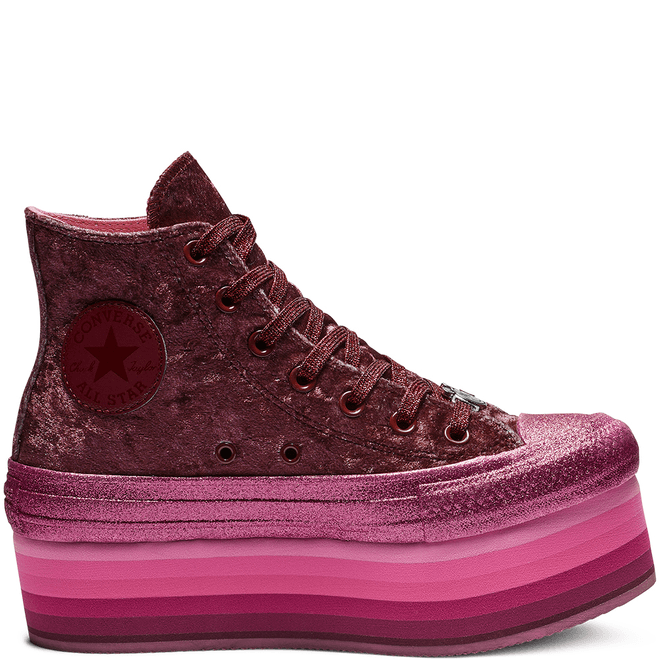 Converse x Miley Cyrus Chuck Taylor All Star Platform High Top Velvet