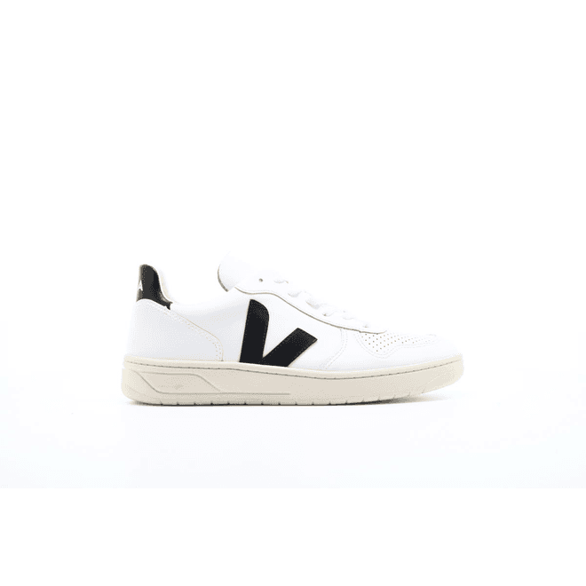 Veja V10 Leather "Extra White Black"