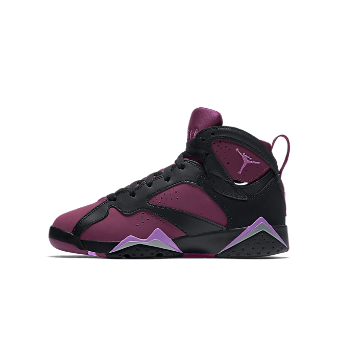  Nike Air Jordan Vii Retro (gs) Black/fchs Glow-mlbrry-wlf Gry