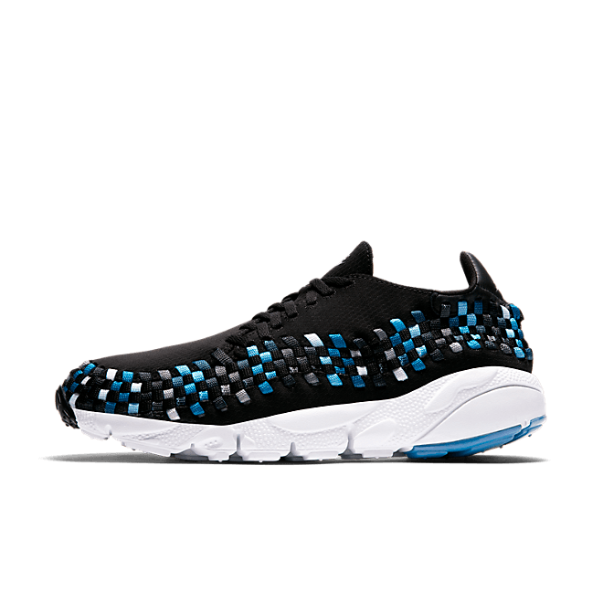  Nike Air Footscape Woven Nm Black/blue Jay-white