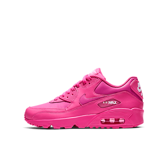 Nike Air Max 90 Leather GS 'Laser Fuchsia'