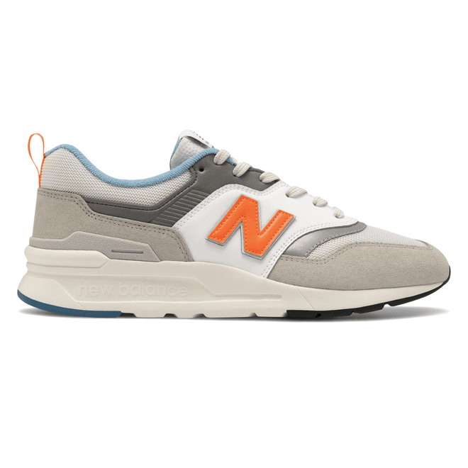 New Balance 997 White/ Orange/ Grey