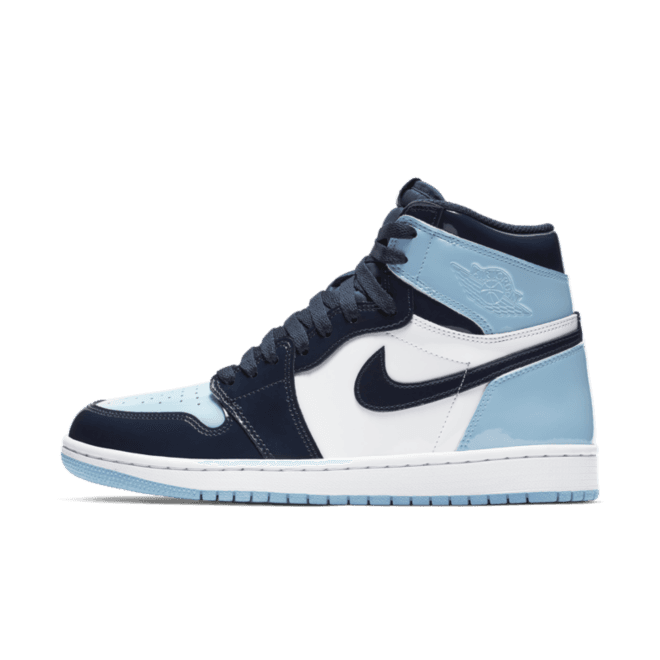 Air Jordan 1 WMNS Retro High OG 'UNC Patent Blue'