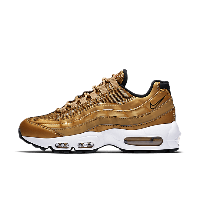 Nike Wmns Air Max 95 QS (Metallic Gold/Varsity Red)-EU 41