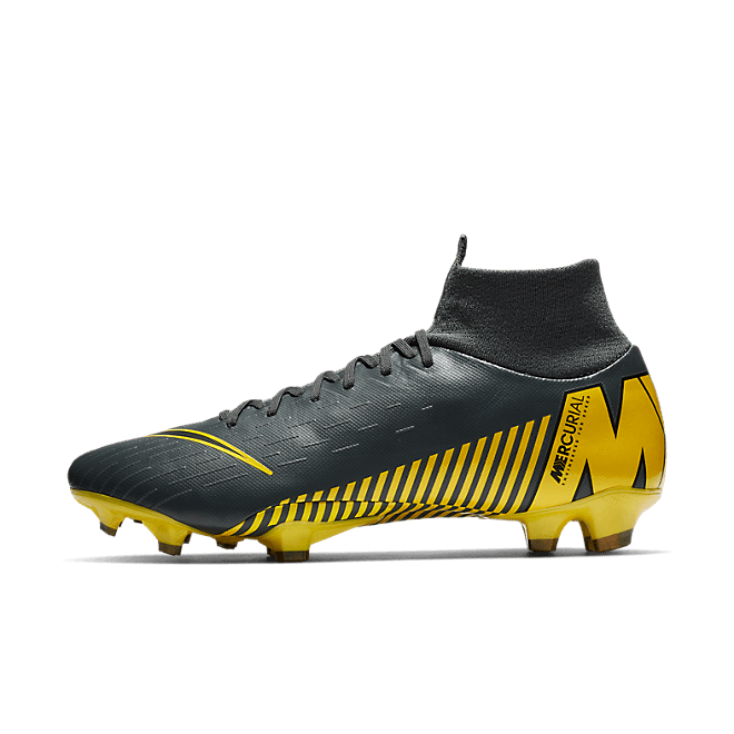 Nike Mercurial Superfly VI Pro Fußballschuh für normalen Rasen - Grau