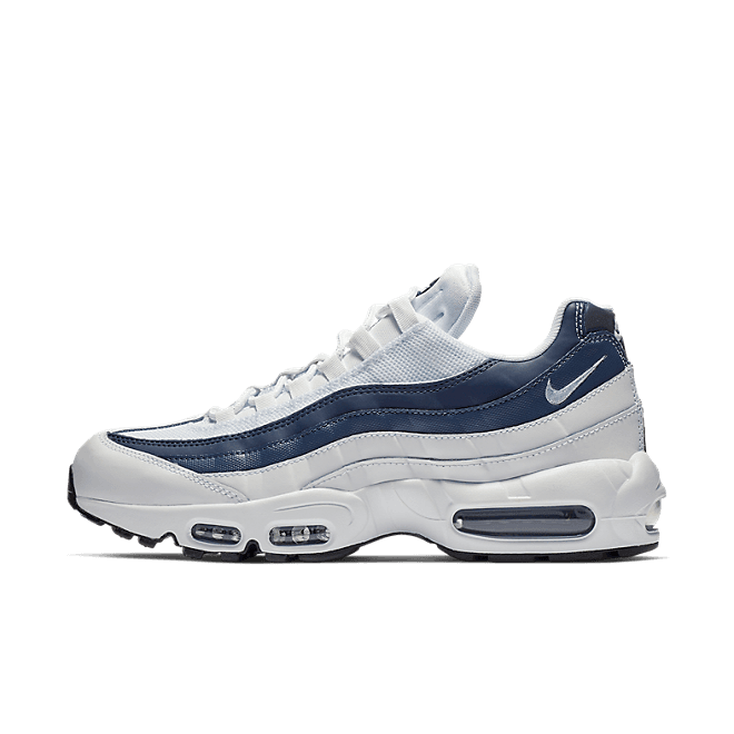 Nike Air Max 95 Essential White/ White-Midnight Navy-Monsoon Blue