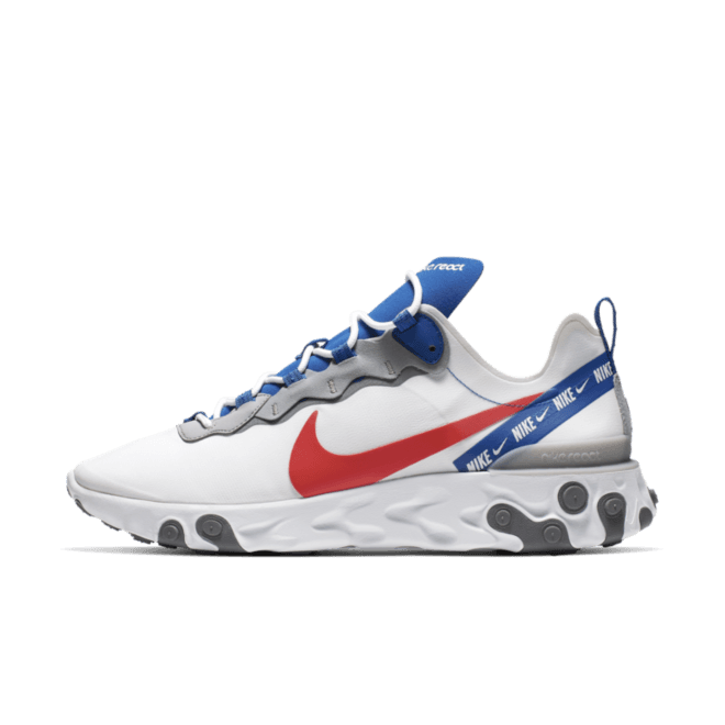 Nike React Element 55 Overbranded 'White'